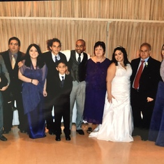 Family pic from Leila's wedding.