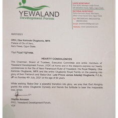 Yewaland Development Forum