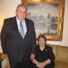 Jim's sister, Barbara Jean and husband, Lawson Hughes.
