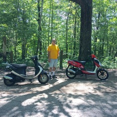 Brian and I went riding to Owsley Fork. 2020