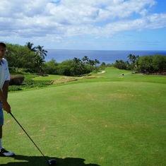 Golf on the Wailea Emerald Course