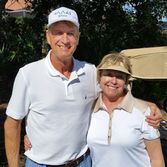 Golfing with Lynn Heiser at Vasari