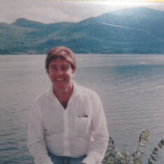 Jimmy at Lake George in Adirondack Mountains