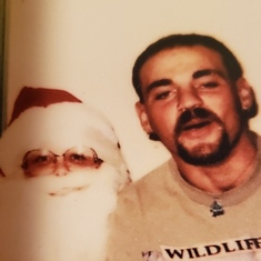 Me dressed up as Santa Claus for the children when they was little! 1996 or 1997