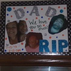 Made this for my daddy 