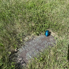 Grandma Helen's grave in Kansas City