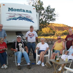 The gang from Blake Ranch RV Park