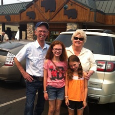 Black Bear Diner breakfast with the granddaughters