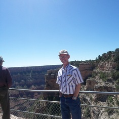 Jim at the Grand Canyon