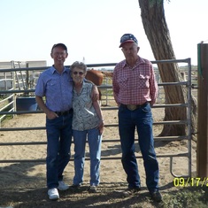 Jim with his Aunt Ila and her husband