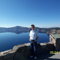Jim at Crater Lake