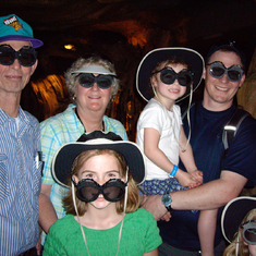 Disneyland wackiness - Dad looks pretty good in those specs