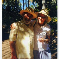 Jimmy and me at the Huntington Library Gardens 3-2015