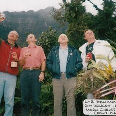 Dan Michaelson; Jim Truscott; Dave Birkett & Mark Christie Tembagapura, Indonesia June 2003