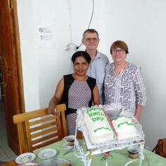 Jim and Collete- Jim's Birthday Baguia Timor Leste 2020