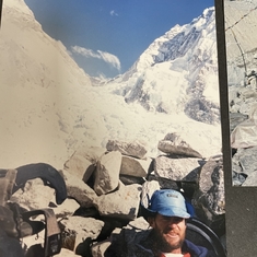 Jim at Everest Base Camp 1988