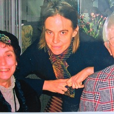 His wife Julie,stepdaugher Shash, and Jim 1993?