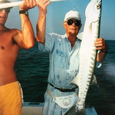 James and Barracuda 60 miles offshore 1998 released