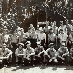 James Baker in Guam during World War 2