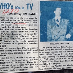 James Baker TV Director