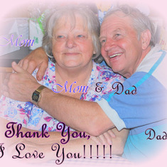 Dad & Mom.....The Perfect Couple! I love you!