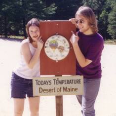 Jim and Marina at Desert of Maine