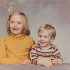 Jim and Sue - this was one of our "Olan Mills" portraits.