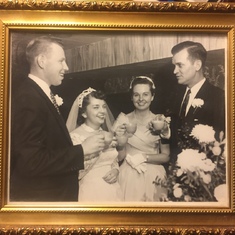 Wedding 1/14/1956