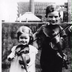 With dads fiddle , guessing 1939