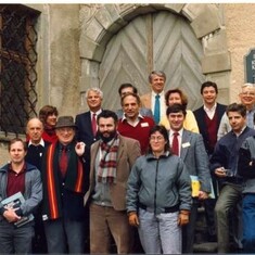 Jim and colleagues at the 1989 Workshop on Aquatic Chemical Kinetics in Switzerland
