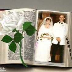 Our wedding day April 20, 1991