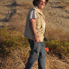 Jim helping design trails at El Mirage 2013