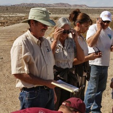 Jim assisting with El Mirage OHV Practice and Training Area Master Plan. Jim used to manage El Mirage, 2013
