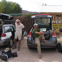 End of another wilderness adventure on the Green River, 2009