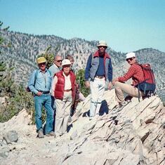 CDPA_Oct1988 In the White Mountains working on the CA Desert Protection Act with Mary DeDecker, Clem Nelson, Mike Prather and others. Photo - Bob Cates.