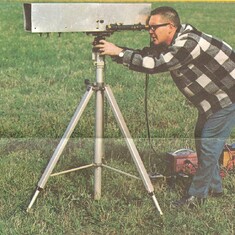 1967 - Jim developed the laser beam in use with mole plow drainage and irrigation.