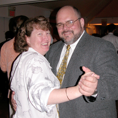 Jim and Sue at a friend's wedding in 2006.