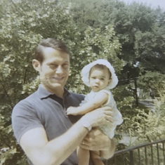 My Dad & me at the zoo