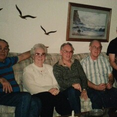 Dad, his brothers and sister
