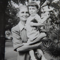 Nanny and Jimmy, Kansas City, Missouri, 1949