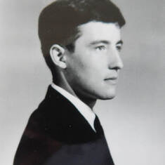Jimmy, high school senior, Southwest High School, Kansas City, Missouri, 1964