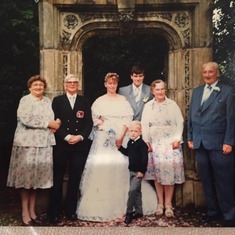 Mine and Eric's wedding 26th Aug 1989