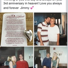 3rd anniversary in heaven Jimmy