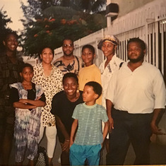 This is JR in 1992 with friends. Photo from Debra B. 