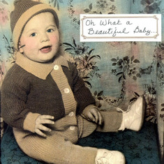 My dad as a beautiful baby.