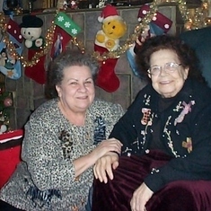 Dads Sister on the Left, Phyllis and Dads mom on the right, Grandma Florence. Grandma Florence passed away some time ago.