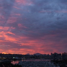 Sunset In San Diego 0913