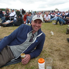 Silverstone, Cider - a perfect combination. Good times