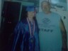me and grandpa at graduation