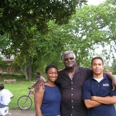 with Uncle Fat in Augusta (2009)